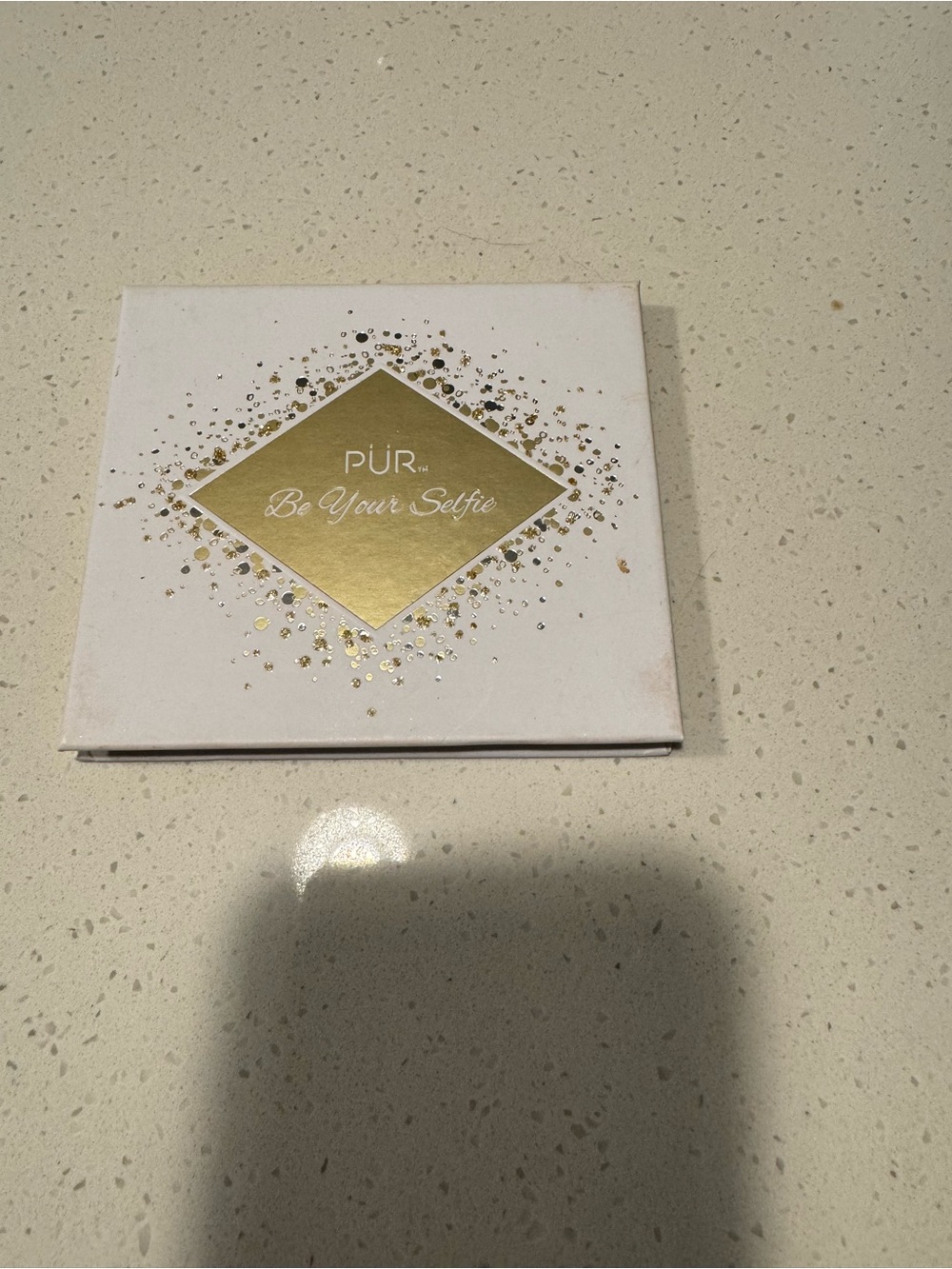 PUR Be Your Selfie Eyeshadow Palette - White & Gold Accents